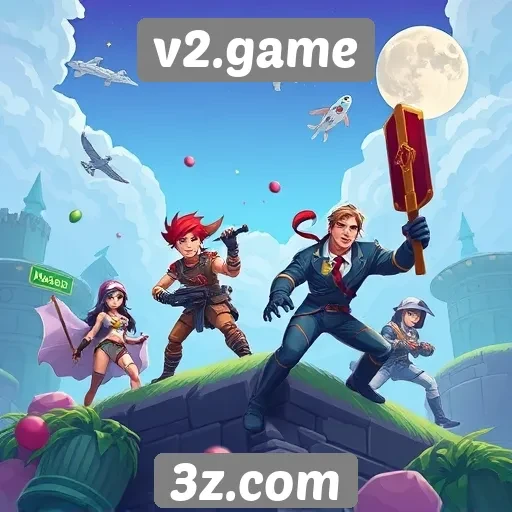 Exploração dos jogos disponíveis em v2.game