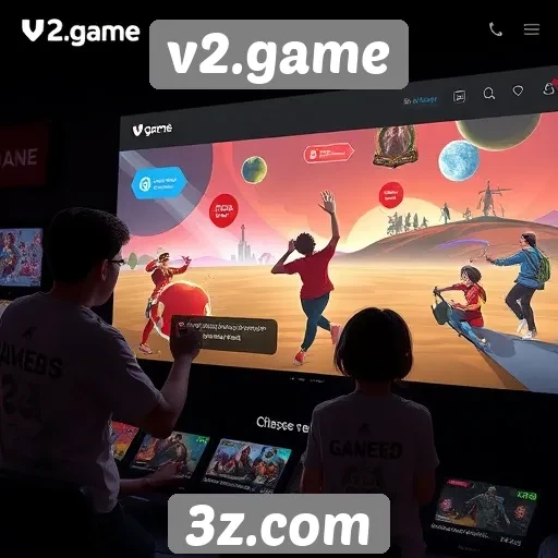 novas funcionalidades interativas no site v2.game