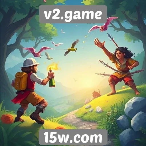 Principais jogos disponíveis no v2.game