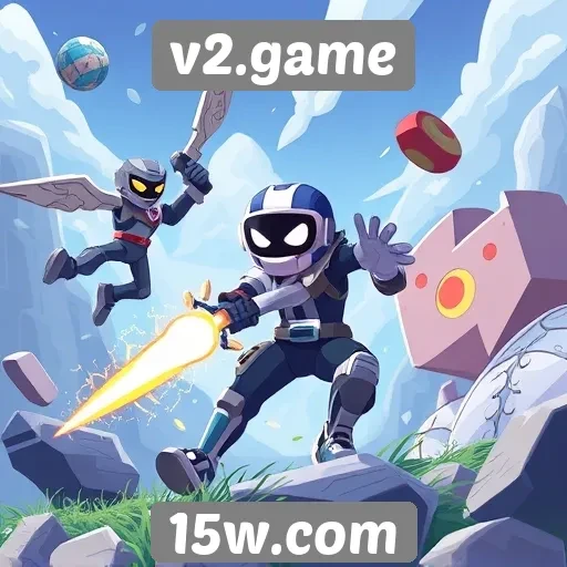 Destaques dos novos jogos disponíveis em v2.game