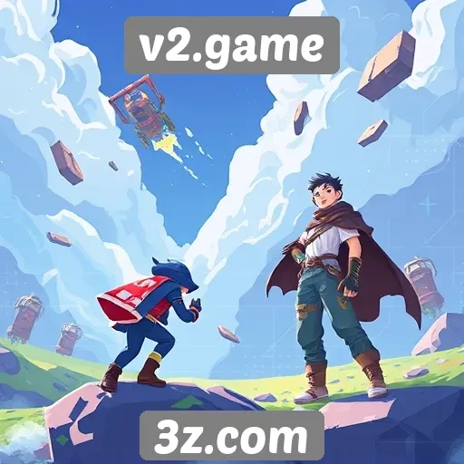 experiência de gameplay no v2.game em foco